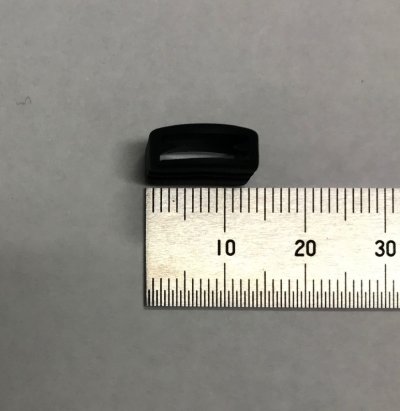 画像2: サルカン(R付)　10mm　黒